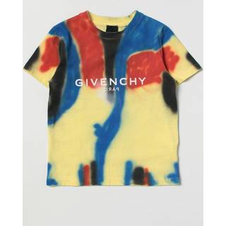 Givenchy Kids Logo cotton jersey T-shirt - multicoloured - Y 14