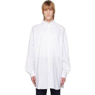Maison Margiela Cotton poplin shirt - white - EU 48