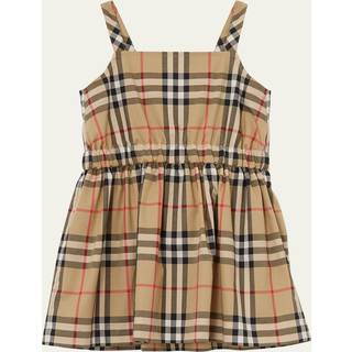 Burberry Kids Baby Vintage Check cotton-blend dress - multicoloured - M 12