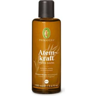 Primavera Aromaterapi Sauna Aroma Sauna styrket vejrtrækning økologisk 100 ml (1.460,00 kr / 1 l) - 100 ml