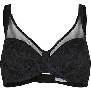 Felina Vision Bloom Wired Moulded Bra - Black - G 90