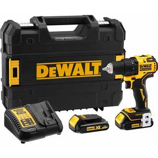 Skruemaskine DeWalt DCD708S2T-QW; 18 V; 2x1,5 Ah batt.