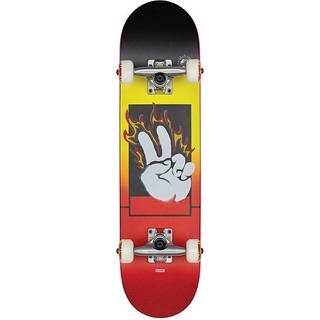 Globe Complete Skateboard Kids Alight Mini Black Maple/Red 7