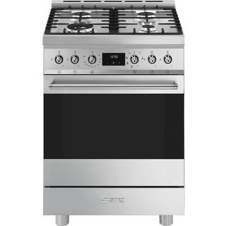 SMEG C6GMX2 Gaskomfur rustfrit stål