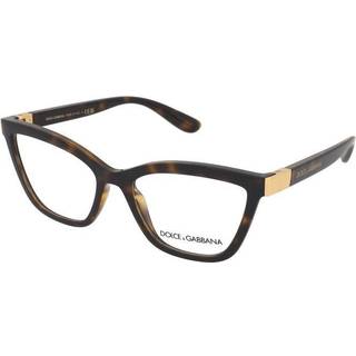 Dolce & Gabbana Kvinde DG5076 502 Optiske stel Nylon Skildpadde Transparent Cat Eye Normal