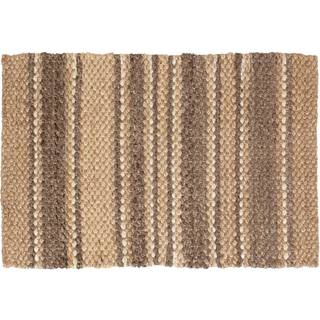 Dixie Fanny striped dørmåtte Natur, 60x90 cm