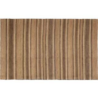 Dixie Fanny striped jutetæppe Natur, 190x290 cm
