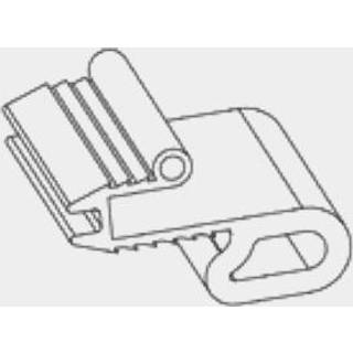 Tætningsliste til bådluger, passer Lewmar Medium Profile (strl. 50)