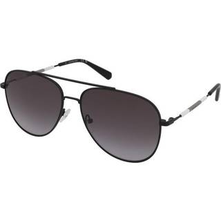 Calvin Klein Unisex CKJ22201S 002 Solbriller Metal Sort Grå Pilot Normal Skygge