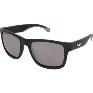BOSS Boss 1496/S Polarized 087/ZV 55 Solbriller Mænd Black - Matte Black - 55mm
