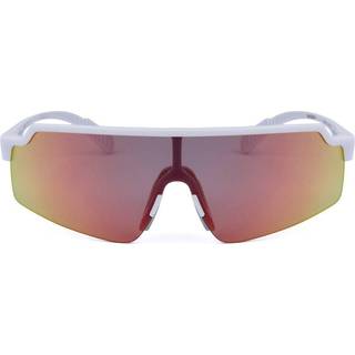 Adidas Sport Unisex SP0028 21L Solbriller Plast Hvid Rød Maske Normal