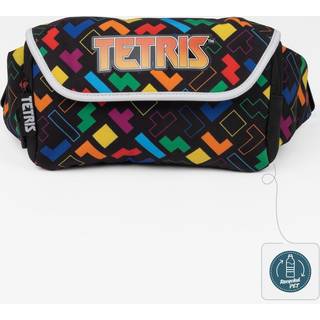 Itemlab Tetris bæltetaske farvet spil