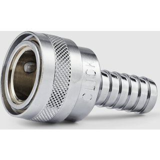 Click 1/2" koblingshus m/1/2" sl.spids & sp.bånd