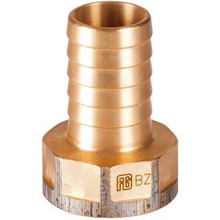 Slangnippel Guidi Hose Connecter Female, bronze, 1/2" G (BSP) (indvendig) til 20 mm (25/32") slange