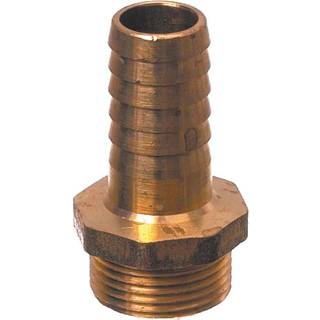 Guidi slangestudse udv. gevind messing 3/8"