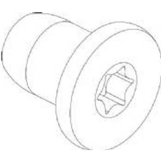 Cylinderskrue, Torx, Lavt Hoved Cubic