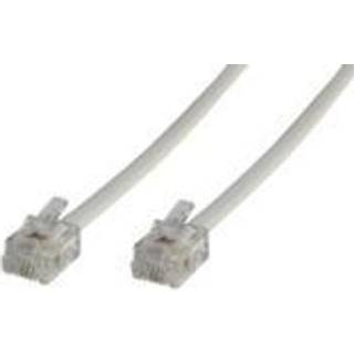 MICROCONNECT Modular Straight RJ12 6C6P 10m