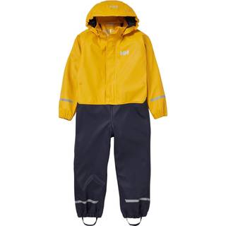 Helly Hansen Bergen Fleece PU, regndragt, børn, gul