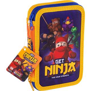 Ninja, dobbelt penalhus [Levering: 1-2 dage]