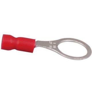 Ringkabelsko, Ø4.3 mm, passer kabel 4 - 6 mm², 10-pack, gul