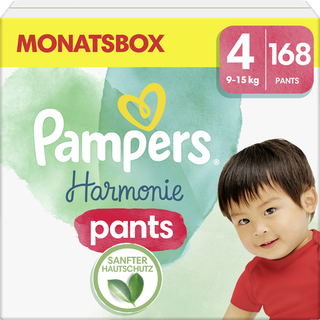 Pampers Harmonie Pants str. 4 (9-15 kg) månedsboks
