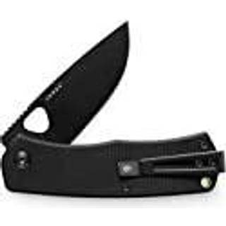 The Folsom - Black / Black / G10 / Straight foldekniv