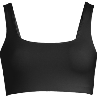 Square Neck Bikini Top - Black