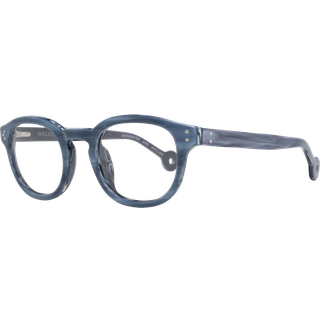 Hally & Son HS500V 50 49 Briller Mænd Blue - Striped Aegean Blue Horn - 49mm
