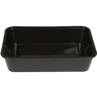 Plastbakke, 500 ml, sort, PP, 50 stk.