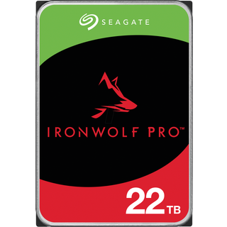 Seagate IronWolf Pro - 22TB - Harddisk - ST22000NT001 - SATA-600 - 3.5"