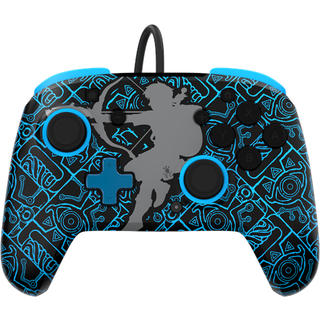 PDP Rematch Wired: Link (Glow In The Dark) - Wired Controller - Nintendo Switch