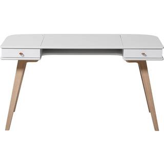 Oliver Furniture Skrivebord 66 cm Hvid/Eg