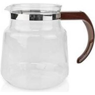 Nedis - Glas Kaffe Kande | Kompatibel med: Moccamaster K / KB/ 1 0PL / Excellent 10S | 1.2 l | Brun - KACM100CPBN