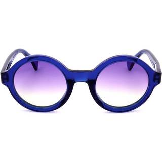 Saturnino Briller LUNA 12 46 Solbriller Mænd Blue - Transparent Polished Blue - 46mm