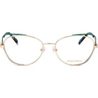 Emilio Pucci EP5141 032 54 Briller Kvinder Guld - Green - 54mm