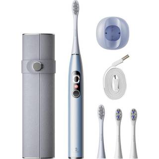 Oclean X Pro Digital Sonisk tandbørste + Erstatningshoveder Silver - 1 stk.