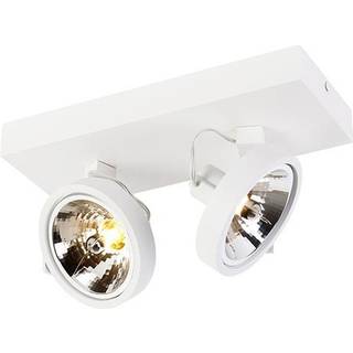 Design Spotlight Hvid Justerbar 2-lys - Go