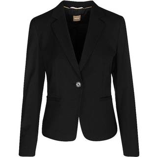 Regular fit blazer i italiensk ny uld