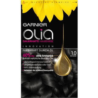 Garnier Olia Langvarig hårfarve nr. 1.0: sort