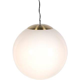 Skandinavisk pendellampe opal glas 50 cm - Ball 50