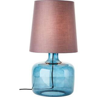 Hydra bordlampe, højde 57cm gråbrun/mørkeblå