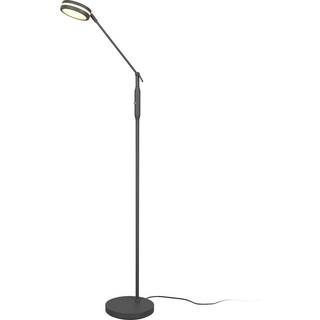 Franklin LED-gulvlampe, sensordæmper, antracit