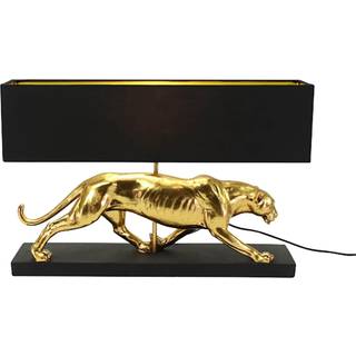 Werner Voss Bordslampa Panter Urban Jungle Guld, Svart Blank