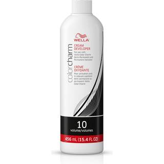 Wella Color Charm 10 vol Cremeudvikler - Optimal gråtoneblanding, Rig flerdimensionel farve, 15,4 oz