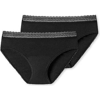 Schiesser 2-pak Secret Care Slips - Black - 50/52