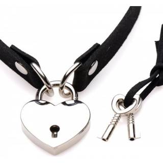 Master Series Lock-It Heart Choker with Lockable Heart
