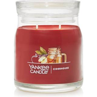 Yankee Candle Ciderhouse Duftende signatur 13oz medium krukke 2-wick stearinlys over 35 timers forbr?ndingstid