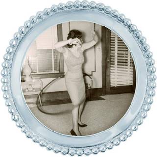 Mariposa Beaded Round Frame