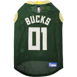 NBA Milwaukee Bucks Dog Jersey Medium - Tank Top Basketball Pet Jersey