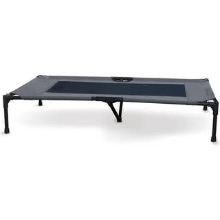 K&H Pet Products Outdoor Elevated Dog Cot ?ndbar afk?ling Forh?jet barneseng H?ngek?je Pet Seng til XL Dogs vaskbart mesh -d?kning h?vet metalram